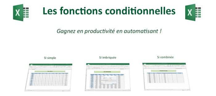 Excel: les fonctions conditionnelles (compatible versions 2016-2024)